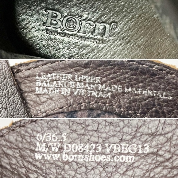 Born Sonoma Brown and Tan leather Heeled cowboy Boots - Picture 7 of 12